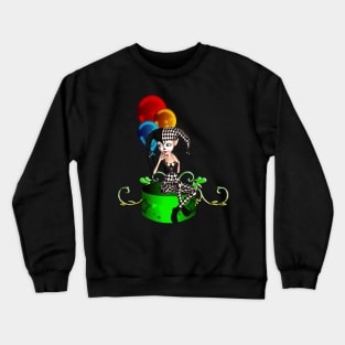 Cute little harlequin Crewneck Sweatshirt